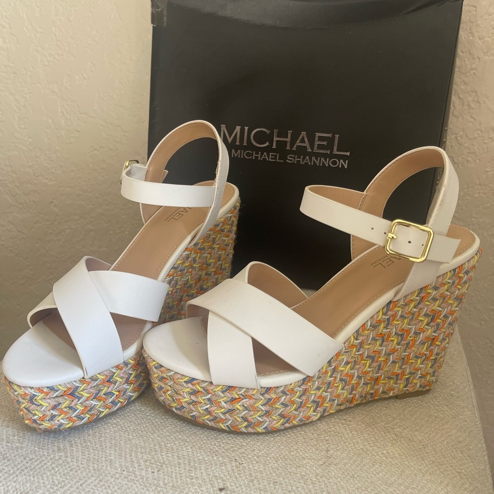 Michael Kors wedge sandals